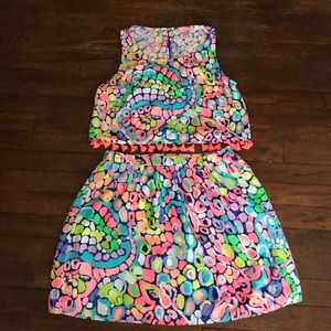 Lilly Pulitzer 2 piece outfit
